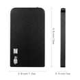 thumbnail image 4 of External USB Hard Drive 4TB Portable Memory Storage Disk Mobile Storage and Backup Hard Disk Memory Expansion Device USB 3.0 for PC, Mac, Laptop, Chromebook, 4 of 7