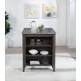 thumbnail image 2 of K-Living Pheony Marble Counter Height Table with Storage and & 2 Bar Stools, 2 of 7
