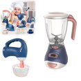 thumbnail image 2 of Jkkant Pretend Play Kitchen Appliances Set, Coffee Maker, Mixer & Toaster with Lights & Sounds, Toy for Kids Toddlers, Imaginative Role Play, 2 of 8