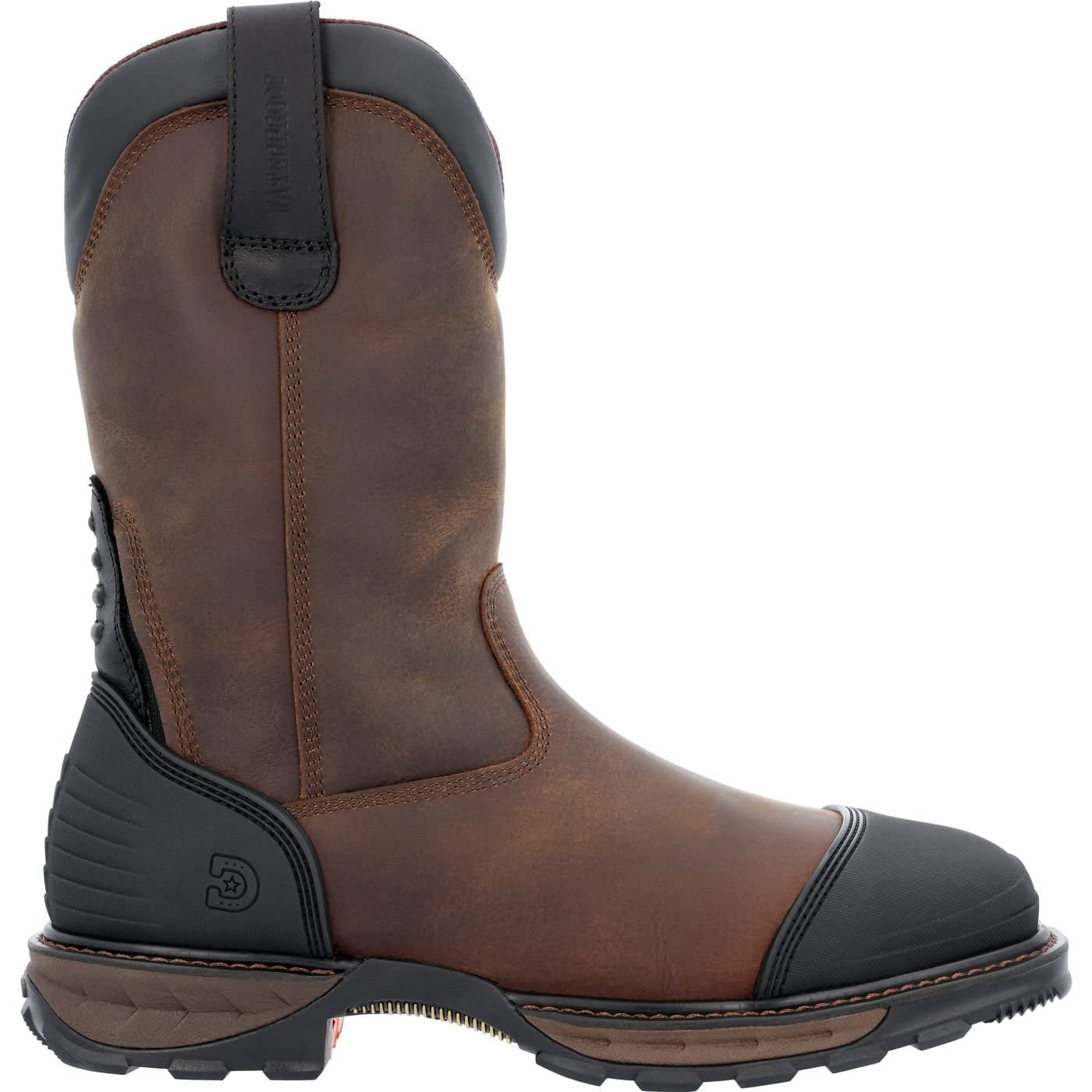 DurangoÂ® Maverick XP Steel Toe Waterproof Western Work Boot Size 7(W)