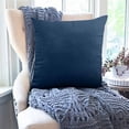 thumbnail image 3 of Dvruxg Velvet Throw Pillow Covers 16x16 Inch - Soft Square Decorative Cushion Cover for Couch, Sofa, 3 of 5