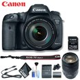 thumbnail image 2 of Canon EOS 7D Mark II DSLR Camera with 18-135mm f/3.5-5.6 IS USM Lens & W-E1 Wi-Fi Adapter (Intl Model) Basic Bundle, 2 of 6