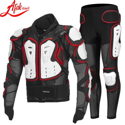 AFAK Spring Summer Motorcycle Armor Vest, Breathable Knight Riding Chest Protector, Anti-Fall Off-Road Motocross Racing Protective Gear for Men Women