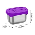 thumbnail image 2 of Matoen 304 Stainless Steel Crispers Bento for Dipping Dishs, 2 of 5