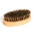 thumbnail image 1 of Brosse à Barbe et Moustache pour Hommes en Poils de Sanglier, Dure, Ronde, Manche en Bois, Outil de Style, 1 of 9