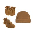 thumbnail image 1 of Scarf ,Hat,& Gloves Newborn Hat Gloves Foot Set Three Piece Multi Color Set Scarf ,Hat,& Gloves, 1 of 2