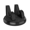 thumbnail image 1 of Car Dashboard Anti-Slip Rubber Mat Mount Stand, 360° Rotating Phone & Pad Holder for Mobile GPS, HUD Type View, Universal Black, 1 of 8