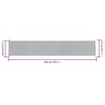 thumbnail image 4 of vidaXL Auvent Latéral Rétractable pour Patio 117x600 cm Gris, 4 of 5