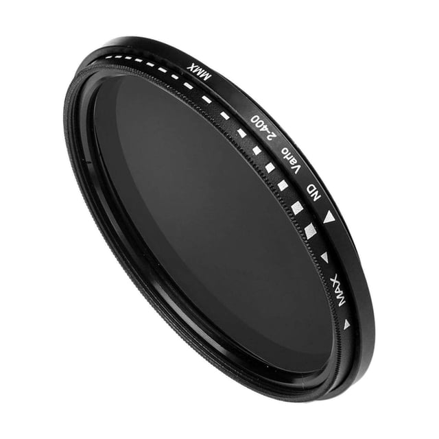 ND2 vers ND400 Fader Mince Variable Réglable 67mm 72mm 77mm Filtre ND Verre Optique 46mm