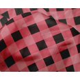 thumbnail image 4 of oneOone Silk Tabby Fabric Gingham Check Print Fabric BTY 42 Inch Wide, 4 of 4