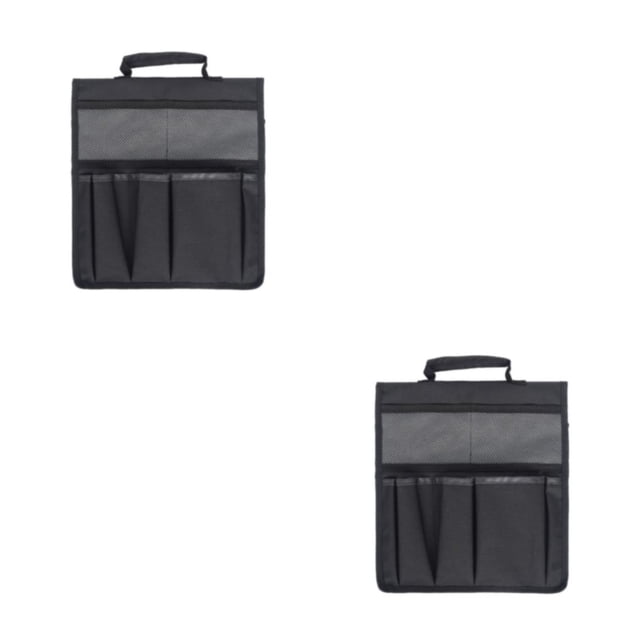 Baohd Portable Foldable Garden Kneeler Tool Bag For Outdoor Work Work Portable Storage Bags Stool Pouch Black 2Set