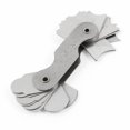thumbnail image 1 of Unique Bargains R7-14.5mm Measure Tool 32 Plates Gray Radius Gauge Gage w Plastic Box, 1 of 1