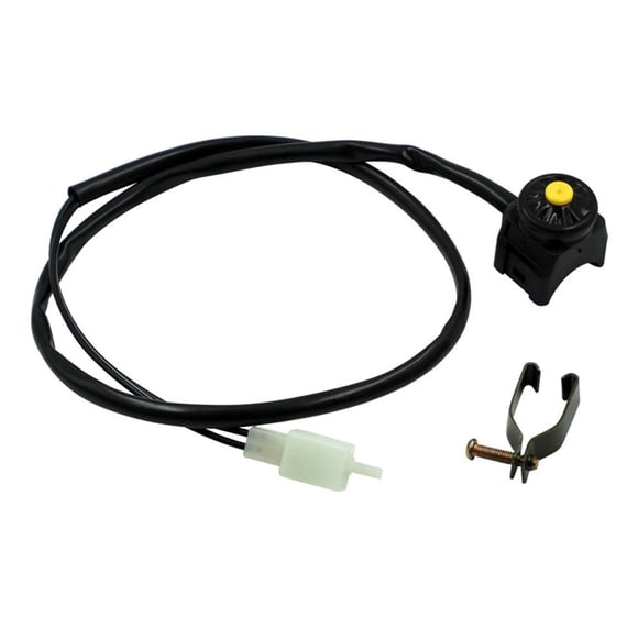 Interrupteur Kill Universel pour Moto Bouton-Poussoir Klaxon Démarreur Moto hors Route VTT UTV G9C5