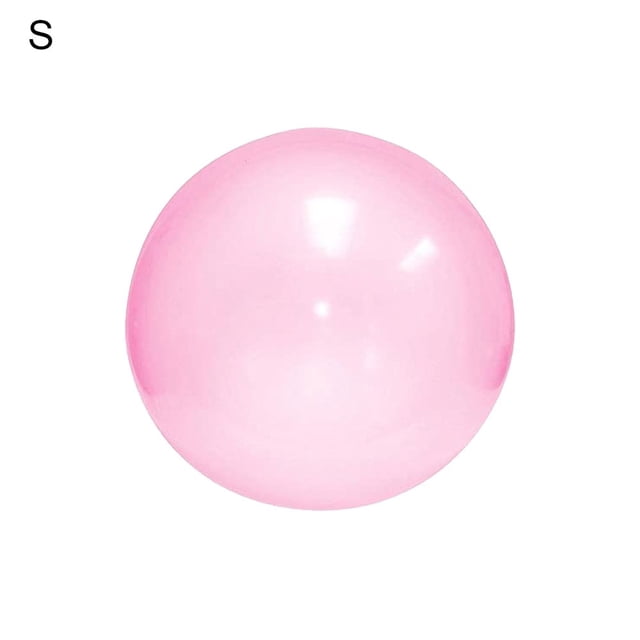 Giant Elastic Water-filled Ball TPR Interactive Toy Water Filled Ball for Swimming Pools(Yellow)
