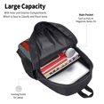 thumbnail image 3 of Xecao Lance-Roquettes Rouillé pour Sac à Dos pour École Voyage Randonnée avec Sangles Réglables Grande Capacité et Poches Latérales en Maille, 3 of 6