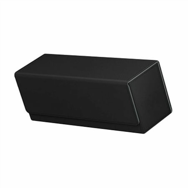 400 CARD CASE + Divider-Trading Card Deck Box 310x95x115mm leather Card Black