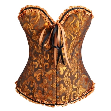 Womens Court Corset Bride Dress Shapewear Top