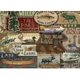 thumbnail image 1 of Ceaco Puzzle Rustic Lodge Lodge Signs 1000 Pieces, 1 of 2