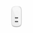 thumbnail image 2 of Belkin BoostCharge Dual USB-C PD 40W Wall Charger White, 2 of 7