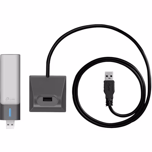 thumbnail image 1 of TP-Link Archer TX20UH IEEE 802.11ax Dual Band Wi-Fi Adapter for Desktop Computer, Wireless Router - USB 3.0 - 1.73 Gbit/s - 2.40 GHz ISM - 5 GHz UNII - Desktop, 1 of 6