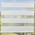 thumbnail image 4 of Versailles - Store Enrouleur à Bandes Alternées Sans Cordon, 48 Pouces x 84 Pouces, Blanc, 4 of 8