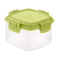 thumbnail image 1 of Glass Containers for Food Storage with Lids Glass Soup Containers with Lids Coffee Container Freezer Organization 100 Glasses 1Pcs Mini Square Seasoning Bottle Transparent Seasoning Storage Bottle, 1 of 3