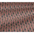 thumbnail image 5 of oneOone Viscose Jersey Fabric Leaves & Floral Block Printed Craft Fabric BTY 60 Inch Wide, 5 of 5