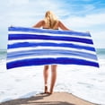 thumbnail image 1 of Meitianfacai Rectangular Beach Towel Ultra Fine Fiber Towel Beach Mat Bath Towel Shawl Water Absorbing Portable And Quick Drying All Season Universal Size Large Enough For, 1 of 7