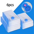 thumbnail image 2 of Clearance Vacuum Plastic Poly Bags PET+PE material Packaging Products Travel Spare Parts Storage Bag Organizer Kitchen Drawer, 2 of 7