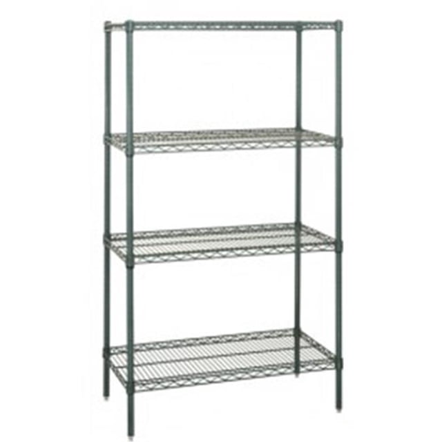 Quantum Storage WR86-1836P Étagère Grillagée Proform avec 4 Tablettes - 18 x 36 x 86 Po