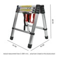 thumbnail image 2 of 1.4M+1.4M Thickened Aluminum Alloy Telescopic Ladder Multi-purpose Herringbone Ladder Portable Home Folding Engineering Ladder ,Long Lasting, 2 of 6