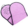 thumbnail image 1 of Dog Towel Water Absorbent: Large Quick Drying Puppy Bath Towel Pet Shower Towel, 1 of 2