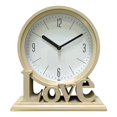thumbnail image 3 of Abbracc Chic Geometric Table Clock Decor ,Battery Operated, Battery Powered Super Pink, 3 of 9