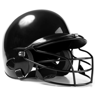 Casque de Baseball Casque de Baseball Softball pour Frapper avec Couvre-Visage Double Densité Absorption d'Impact Mousse Haute Résistance aux Impacts Coque ABS Casque pour Adolescents Adultes