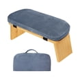 thumbnail image 3 of Lipstore Meditation Bench Home for Extended Practice Low Seat Comfortable for Kneeling or Light Blue, 3 of 8