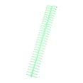 thumbnail image 4 of Spiral Binding Coil, Pretty Colour 10Pcs Sheet Binding Comb 130 Sheets Capacity  For Page Green, 4 of 8