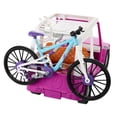 thumbnail image 4 of Barbie Doll, Mountain Bike, Barbie Car Bundle with Pink Jeep [Walmart Exclusive], 4 of 6