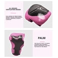 thumbnail image 3 of Ensemble de Coussins de Protection pour Enfants Genouillères Coudières Protège-Poignets Sangles Ajustables PVC Rigide Haute Éponge Douce Protège les Enfants pendant les Sports Taille P 15 40kg 1 Paire Chaque Poignet Coudières Protège-Genoux, 3 of 6