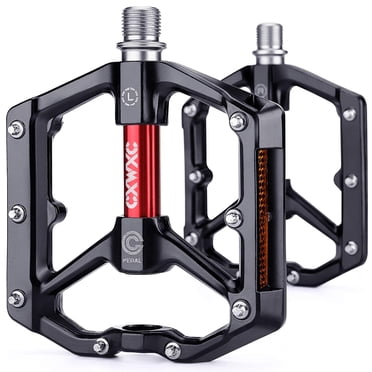 CXWXC Pédales de Vélo Route/VTT Pédales de Bicyclette en Alliage d'Aluminium Pédales de Vélo de Montagne