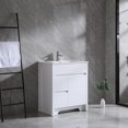 thumbnail image 2 of SERA Indy Coiffeuse de Salle de Bain Blanche, 2 of 5