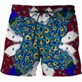 thumbnail image 1 of Mens Small Swim Trunks 7 Inch High Stretch Stretch Boy Swim Shorts Lightweight Swimwear Mens Swim Trunks Beach Summer Fashion Bathing Suit Beach Board Shorts, 1 of 2