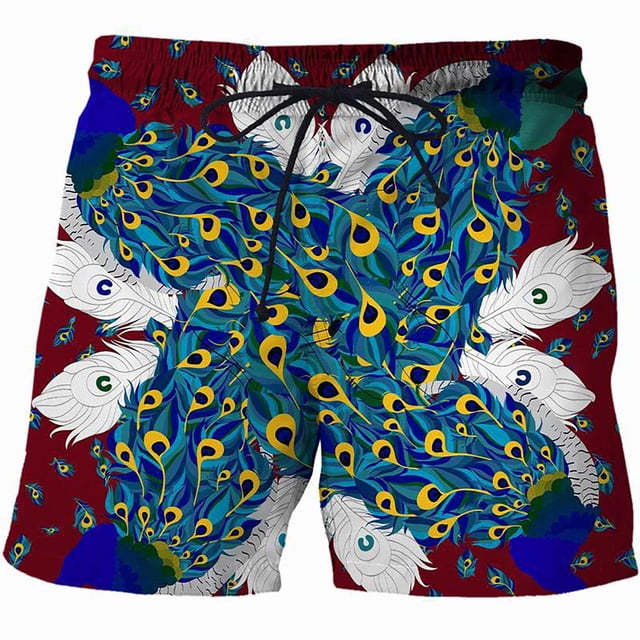 Mens Small Swim Trunks 7 Inch High Stretch Stretch Boy Swim Shorts Lightweight Swimwear Mens Swim Trunks Beach Summer Fashion Bathing Suit Beach Board Shorts