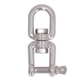 thumbnail image 2 of Double Jaw Shackle Professional Heavy Duty 304 Stainless Steel Rolling Shackle Device For Swing Climbing Rope, 2 of 8