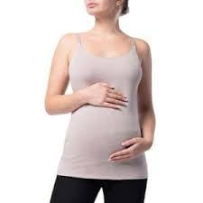 Parasuco Hauts de Maternité et d'Allaitement (Lot de 3) en Beige, Gris et Blanc / à la Mode et Fonctionnels / Taille : TTG/TTG