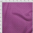 thumbnail image 4 of oneOone Rayon Fuschia Pink Fabric Leaf Sewing Craft Projects Fabric Prints By Yard 56 Inch Wide, 4 of 4