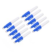 Ball Line Marker Tool, Portable Golfing Marker Pen Fluency  For Coloring Red,Black,Blue,Sky Blue,Purple,Green