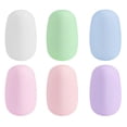 thumbnail image 1 of 6 Pcs Silicone Toothbrush Covers BPA-Free Compact Reusable Universal Simple Installation Tooth Brush Cover Caps, 1 of 8