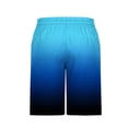 thumbnail image 3 of ohmzyzo Mens Swim Trunks Quick Dry Swim Shorts Gradient Color Beach Shorts with Pockets Funny Swimwear Bathing Suits, 3 of 4