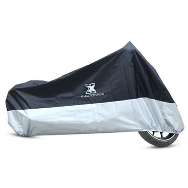 Housse de Moto Imperméable L 190T pour Extérieur, Résistante aux UV, à la Pluie et à la Poussière