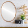 thumbnail image 2 of Miroir Ovale Encadré London - Vaporisation Dorée - 17 Pouces x 21 Pouces, 2 of 7